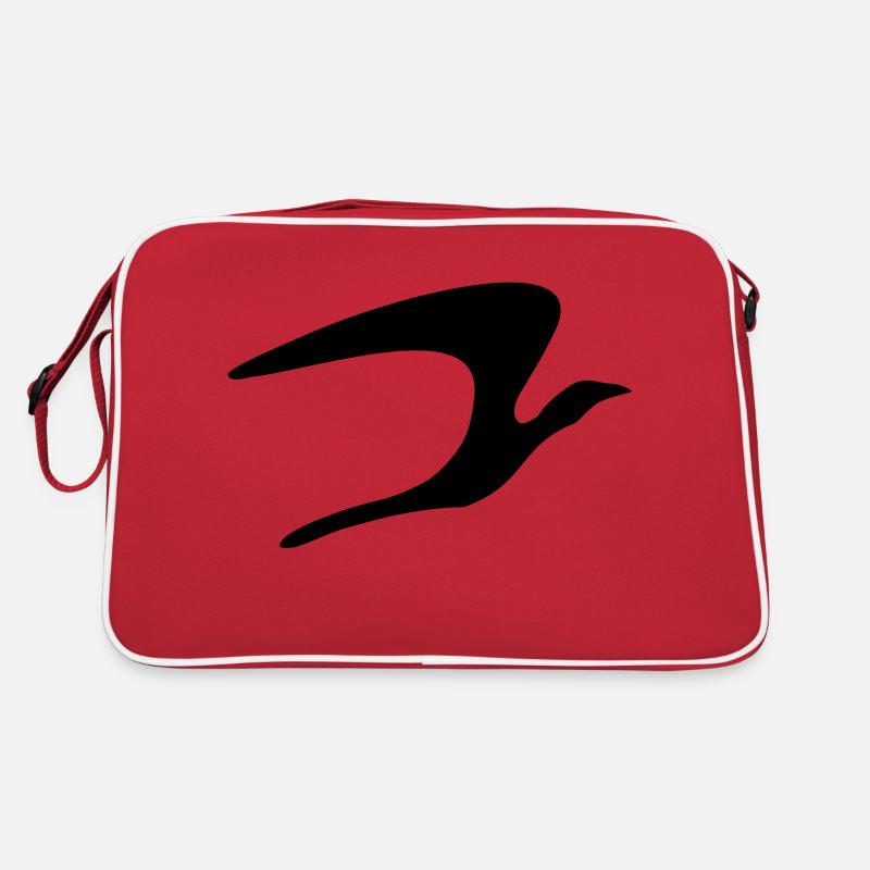bird_vec_1de Retro Tasche