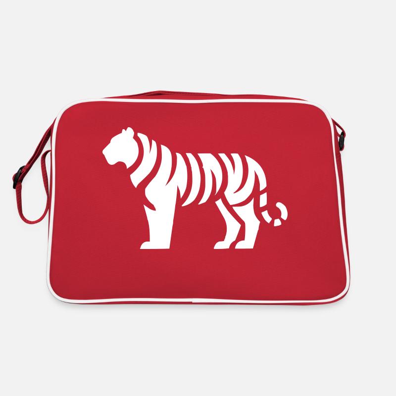 Tiger Animal Retro Tasche