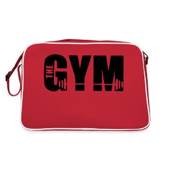 the gym - Retro Bag - red/white - Back