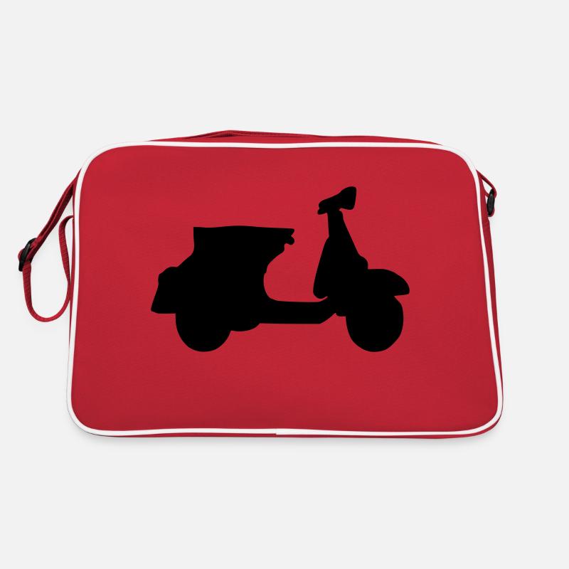 Motorroller Roller Blechroller Schaltroller Retro Tasche