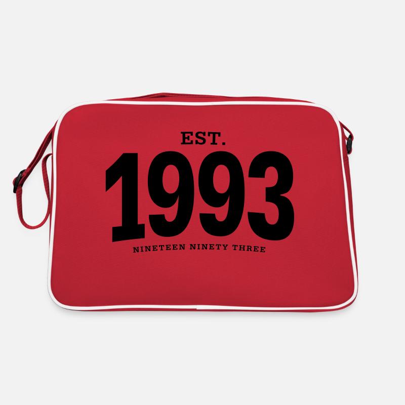 EST. 1993 Nineteen Ninety Three Retro Tasche