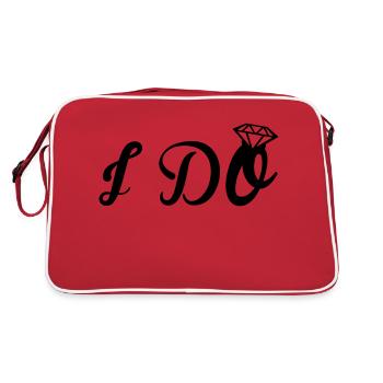 Engagement - Sac Retro - rouge/blanc - Dos