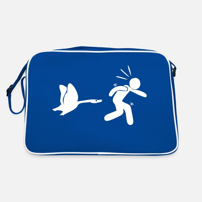 bird attack Retro Bag