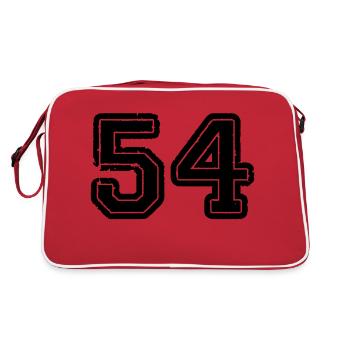 54 - Retro Bag - red/white - Back