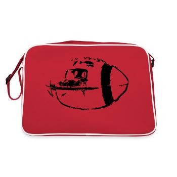 American Football American Vector Pride - Sac Retro - rouge/blanc - Dos