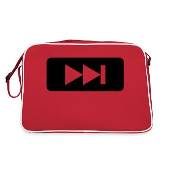 Music,DJ,Forward,DVD - Retro Bag - red/white - Back