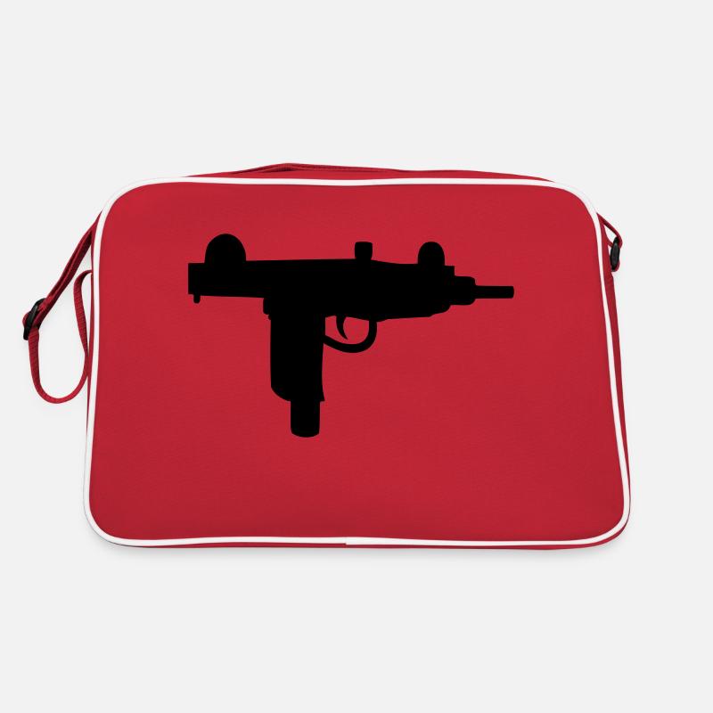 Waffe - Uzi Retro Tasche