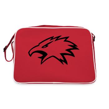 Victory Eagle - Retro Tasche - Rot/Weiß - Hinten