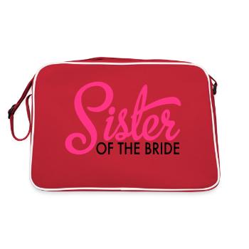 bride - Retro Bag - red/white - Back