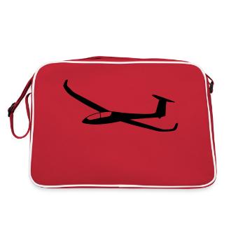 DG 1000 - Sac Retro - rouge/blanc - Dos