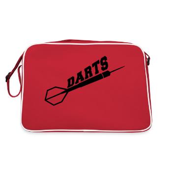 Darts Design - Sac Retro - rouge/blanc - Dos