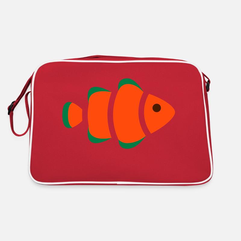 Poisson couronne Sac Retro