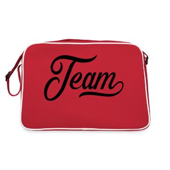 équipe - Sac Retro - rouge/blanc - Dos