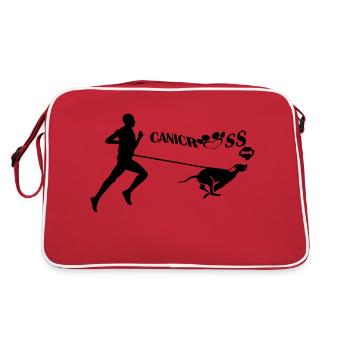 CANICROSS - Sac Retro - rouge/blanc - Dos