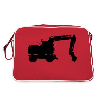 Pelles - Sac Retro - rouge/blanc - Dos