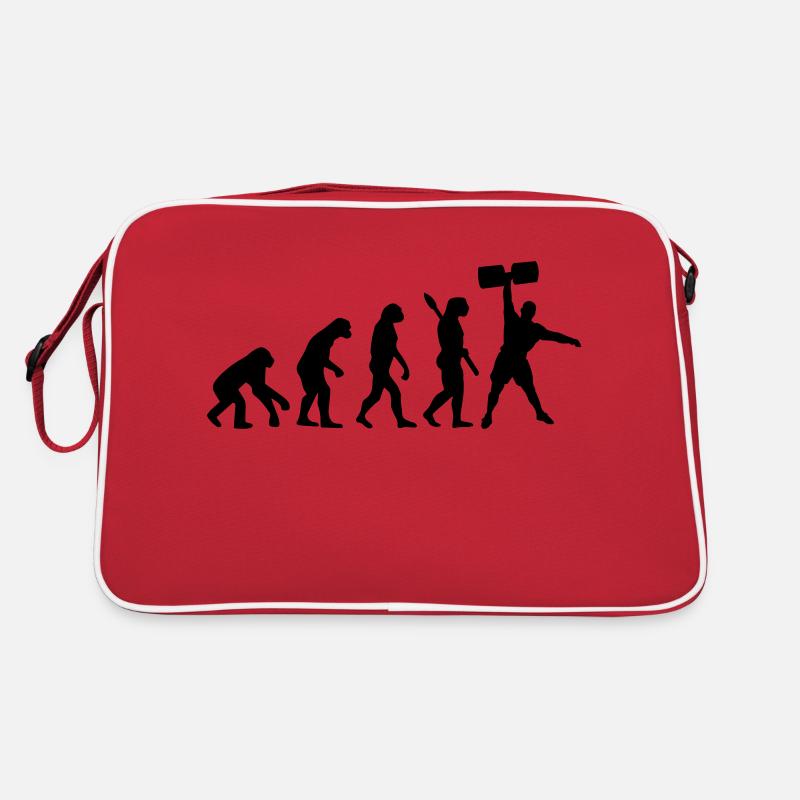 Evolution of Strongman Retro Tasche