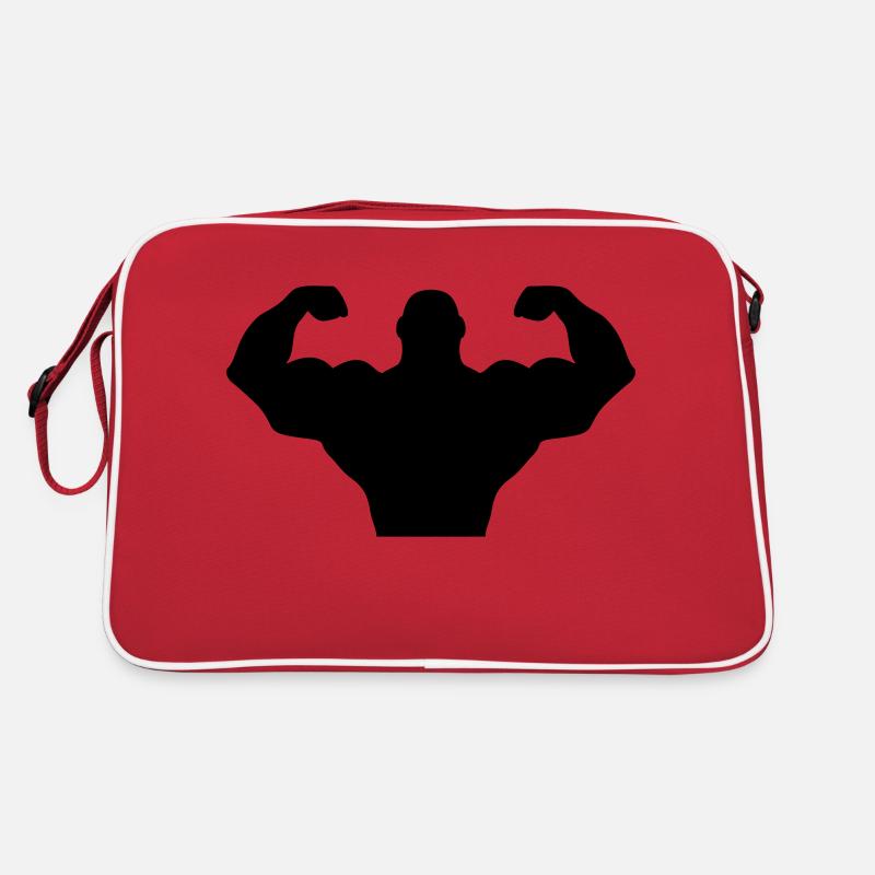 Bodybuilding Retro Tasche