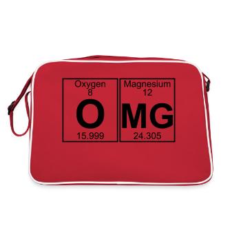 O-Mg (omg) - Full - Retro Bag - red/white - Back