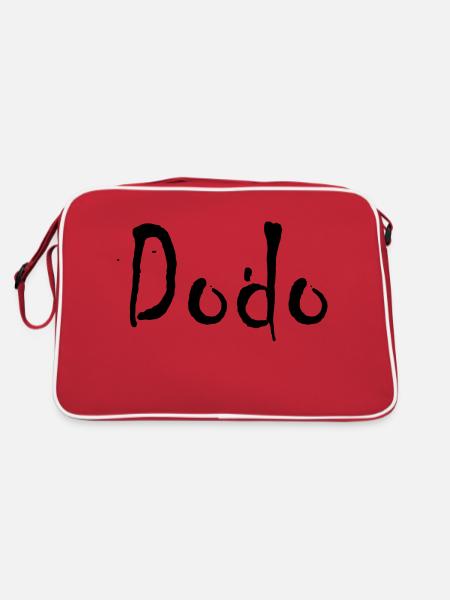 dodo - Sac Retro - rouge/blanc - Dos