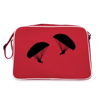 Parachutist 2 - Retro Bag - red/white - Back