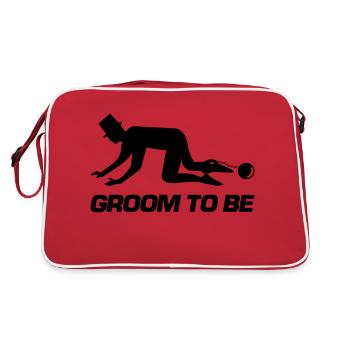 Futur marié - Sac Retro - rouge/blanc - Dos