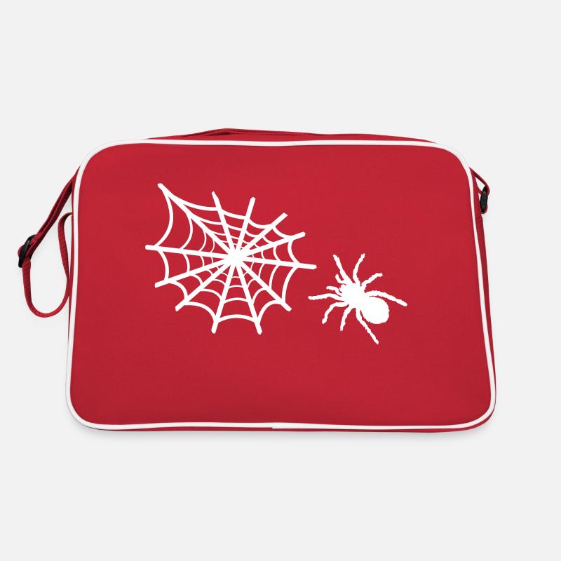 spider spider web Retro Bag