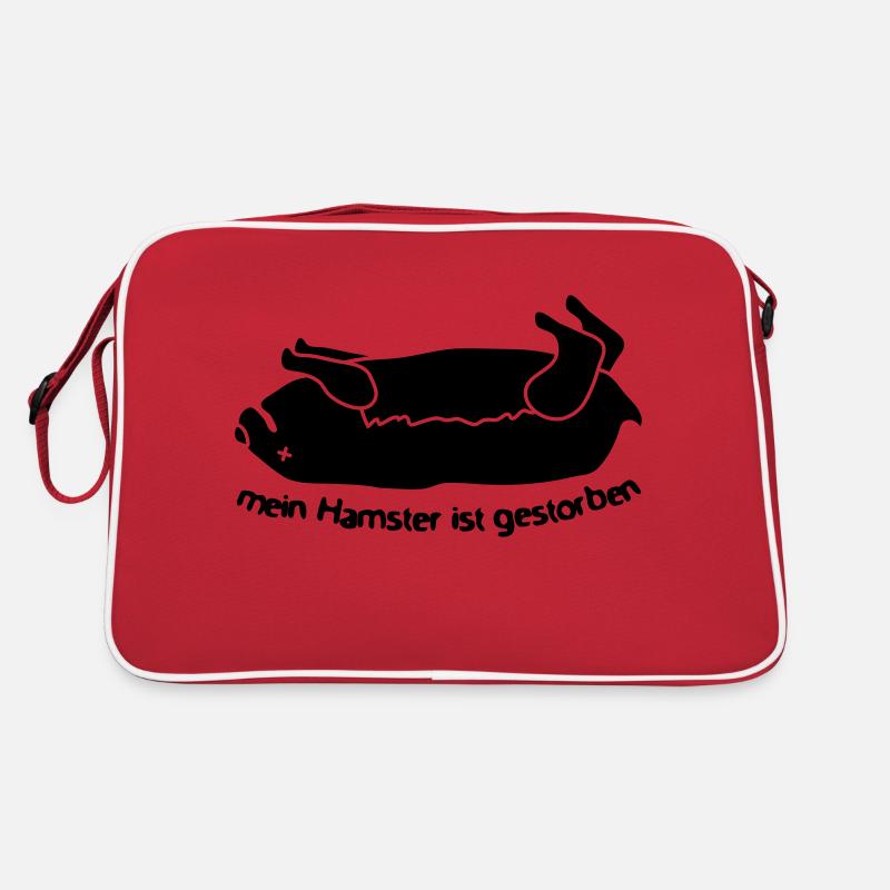 dead hamster Retro Bag