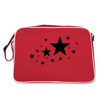 Stars Stars - Retro Bag - red/white - Back