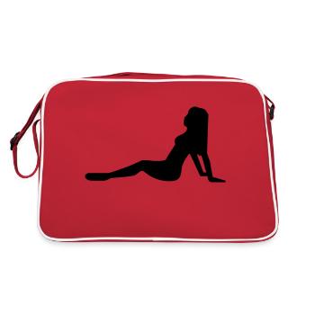Femme sexy ... de wicki_de - Sac Retro - rouge/blanc - Dos