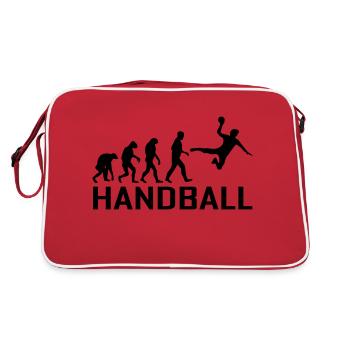 handball hand-ball - Sac Retro - rouge/blanc - Dos