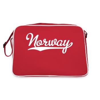 Norway - Retro Bag - red/white - Back
