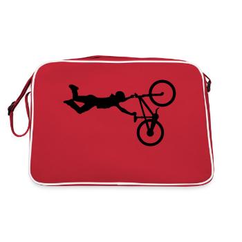 BMX # 2 - Sac Retro - rouge/blanc - Dos