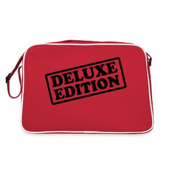 deluxe_edition - Sac Retro - rouge/blanc - Dos