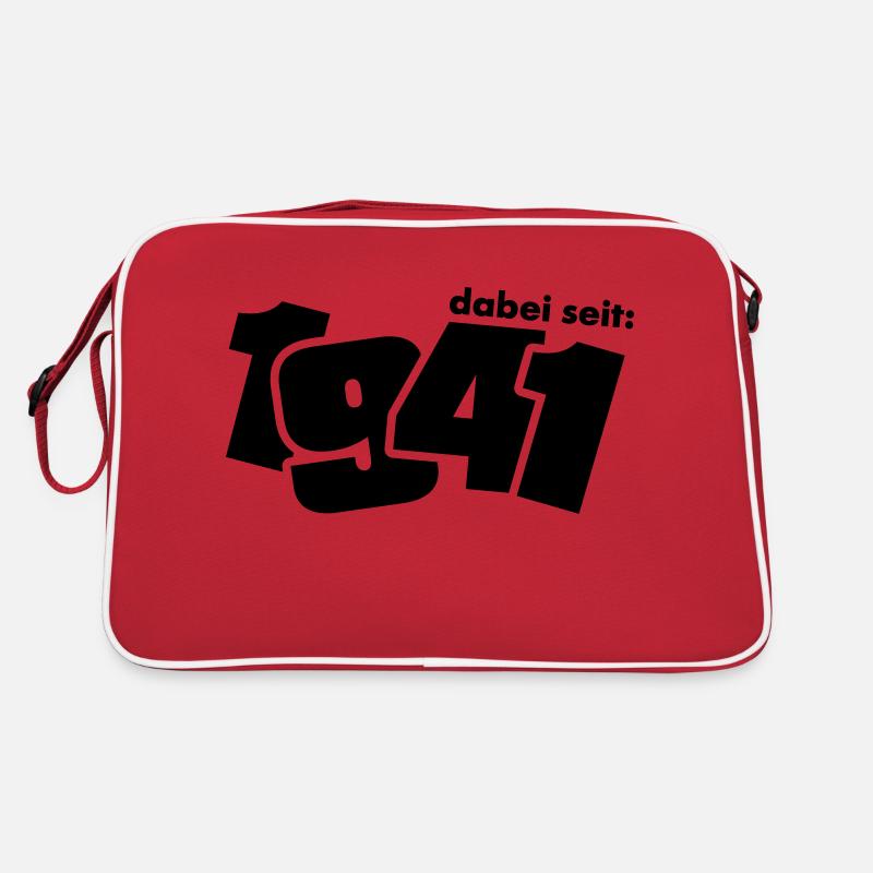 Dabei seit 1941 Retro Tasche