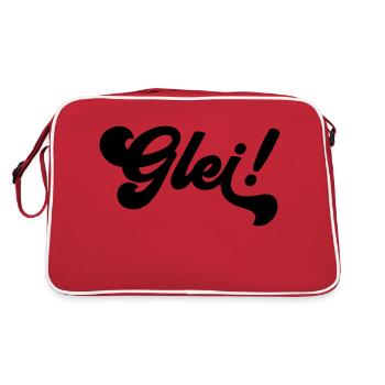 Glei - notion de temps et mode de vie bavarois - Sac Retro - rouge/blanc - Dos