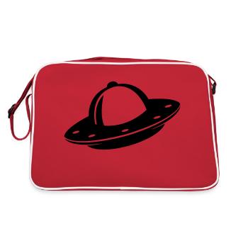 OVNI - Sac Retro - rouge/blanc - Dos