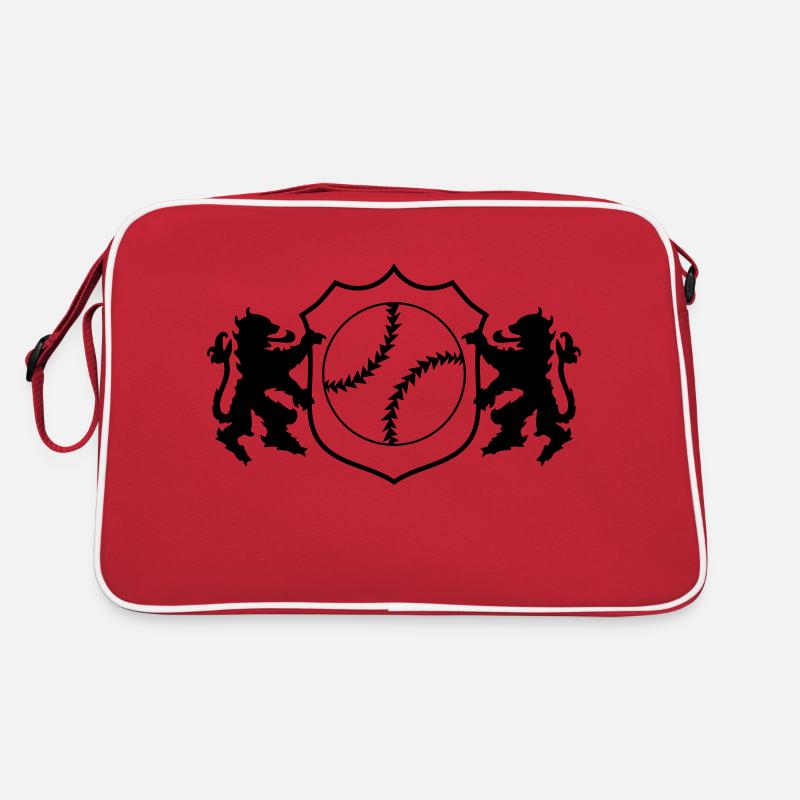 Armoiries du baseball 001 Sac Retro