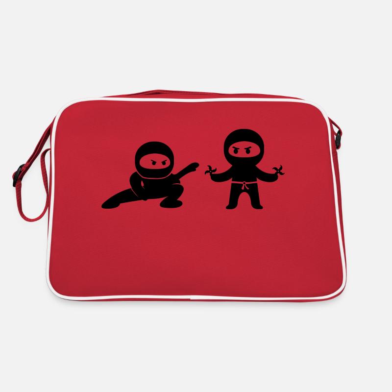 Bande dessinée Ninjas Sac Retro