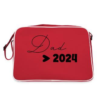 Papa 2024 - Sac Retro - rouge/blanc - Dos