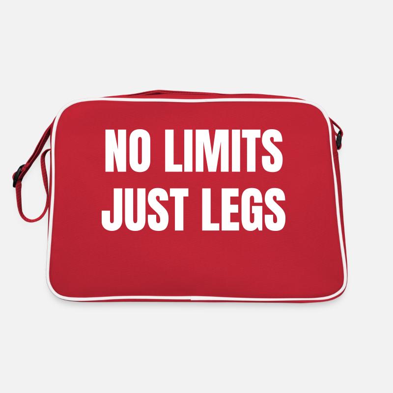 Pas de limites, juste des jambes Sac Retro