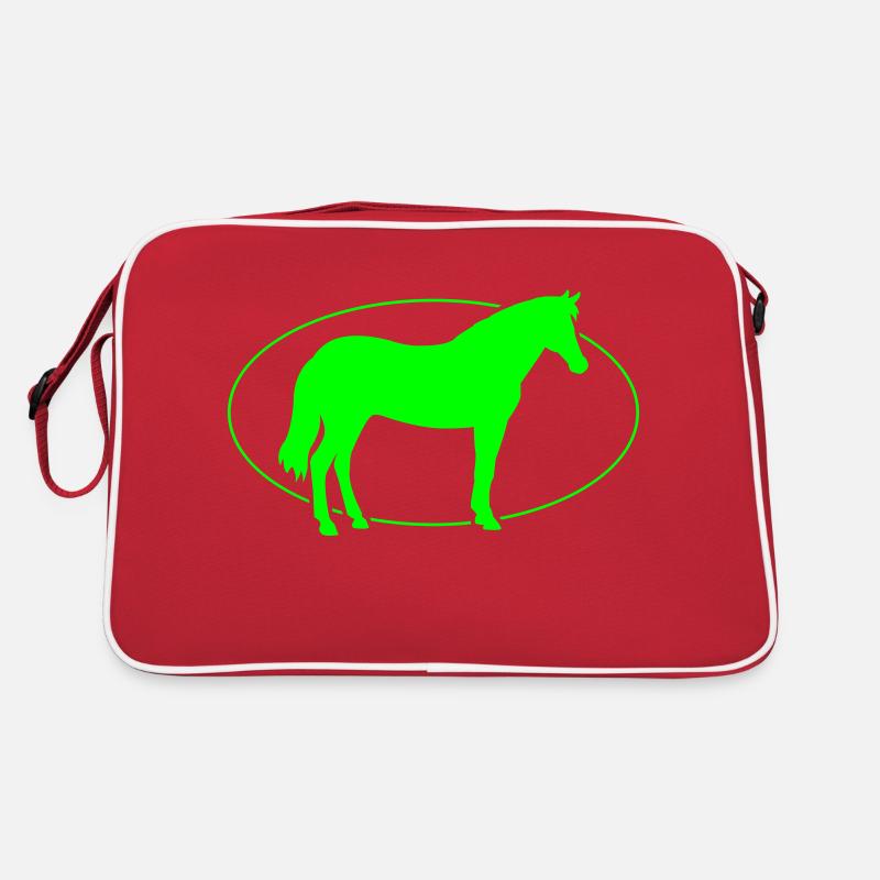 Pferd Cheval Sac Retro