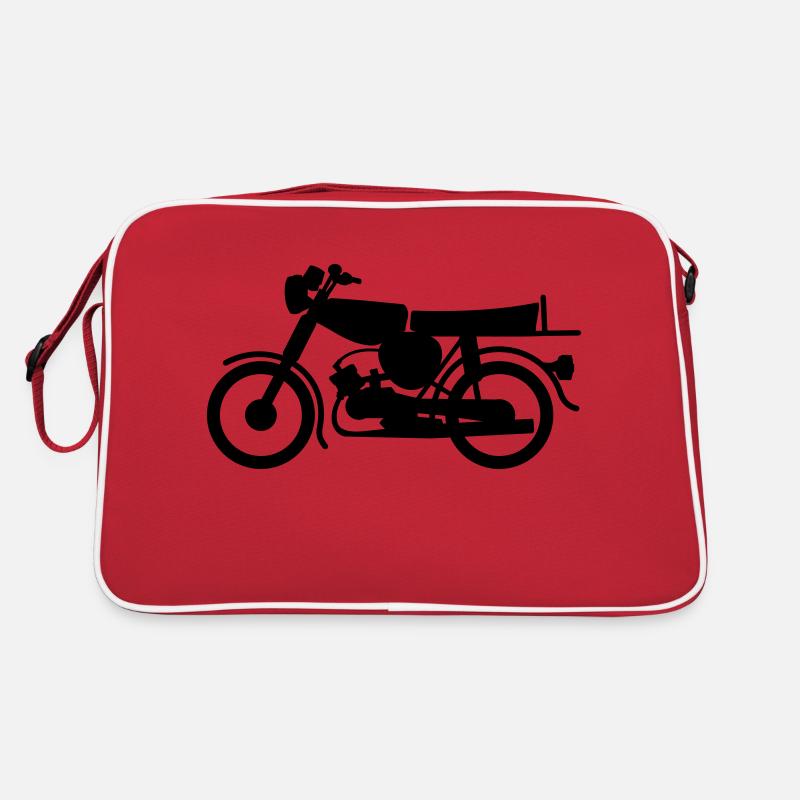 Simson ohne Fahrer Retro Tasche