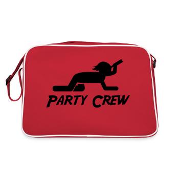 Équipage de fête - Sac Retro - rouge/blanc - Dos