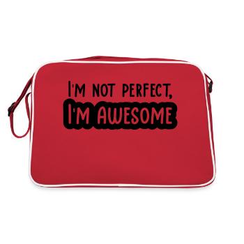 Dans le pas parfait - Sac Retro - rouge/blanc - Dos