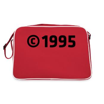 Copyright 1995 - Retro Bag - red/white - Back
