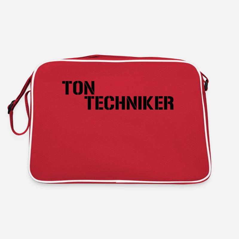 Tontechniker Retro Tasche
