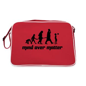 Mind over Matter (Vector) - Sac Retro - rouge/blanc - Dos