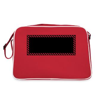 FRAME - Retro Bag - red/white - Back