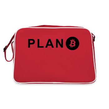 Plan B - Sac Retro - rouge/blanc - Dos