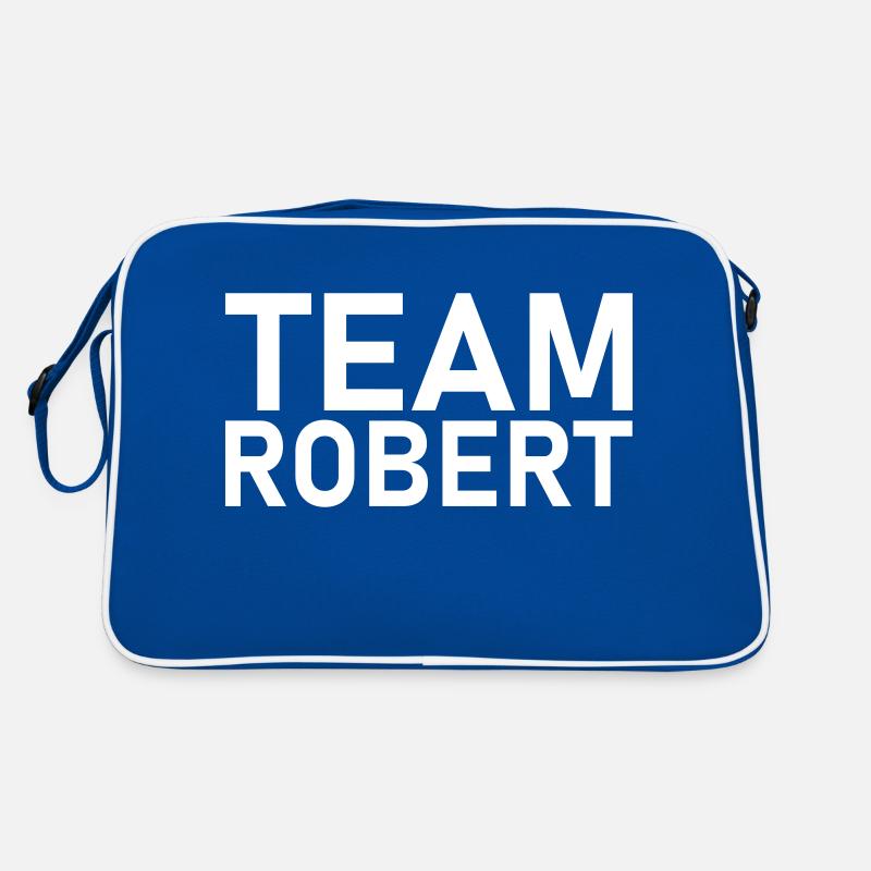 team robert weiß Retro Tasche
